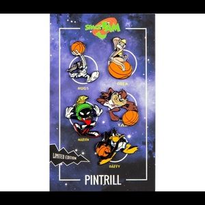 Pintrill X Space Jam Pins